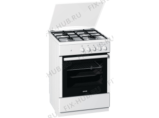 Плита (духовка) Gorenje GI62123AW (379415, P21A1-16VT) - Фото